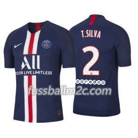 Fußballtrikots Paris Saint-Germain PSG Thiago Silva 2 Heim Trikotsatz 2019-2020